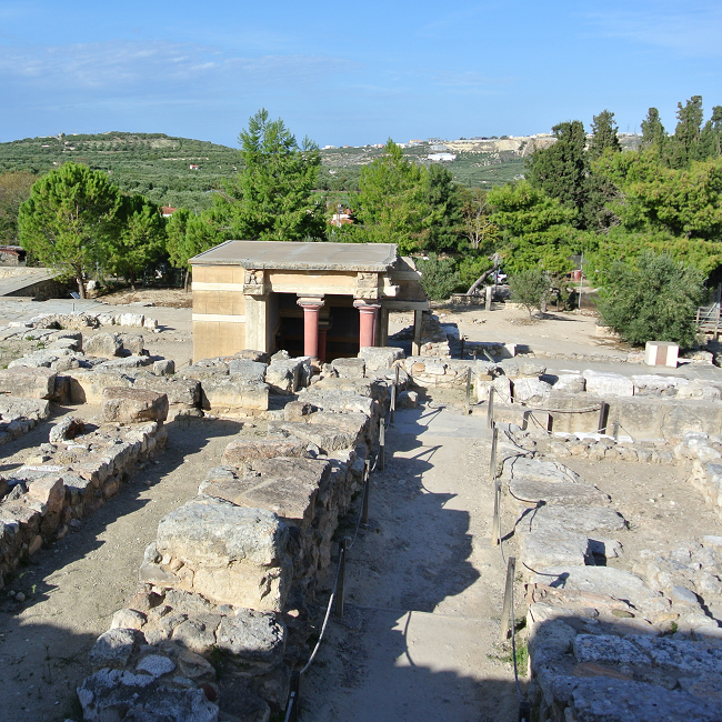 Le palais de Knossos