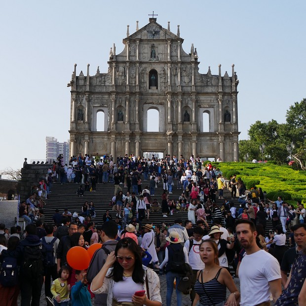 Ruines de la cathédrale de Saint Paul - Macao 