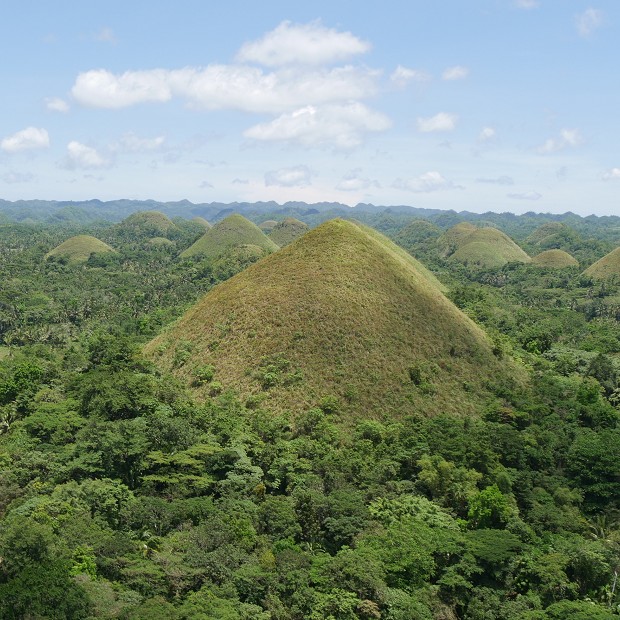 Les « Chocolate hills » de Bohol - Philippines