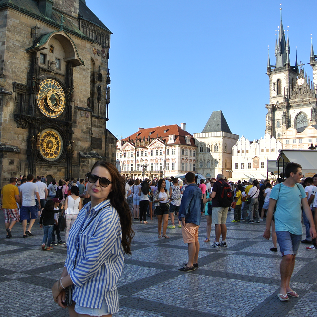 L'horloge astronomique à Prague - République Tchèque