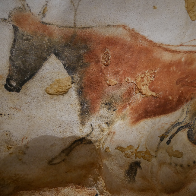 Peinture de la grotte de Lascaux - Dordogne